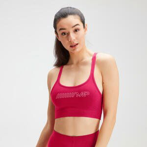 MP Women's Outline Graphic Bra - Virtual Pink - XL