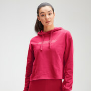 MP Women's Outline Graphic Hoodie - Virtual Pink - S
