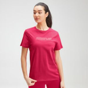 MP Women's Outline Graphic T-Shirt - Virtual Pink - M