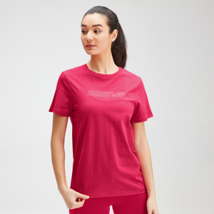 MP Women's Outline Graphic T-Shirt - Virtual Pink - XL