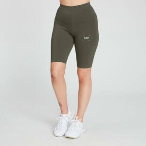 MP Women's Central Graphic Cycling Shorts - Dark Olive - M