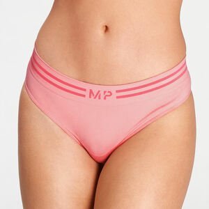 MP Women's Essentials Seamless Thong - Geranium Pink - XS
