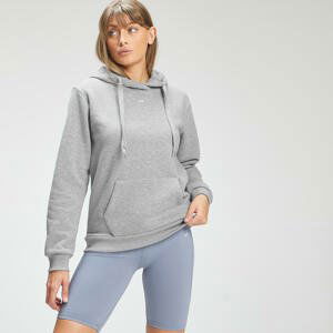 MP Women's Essentials Hoodie with Kangaroo Pocket - Grey Marl - XXS