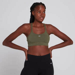 MP Women's Essentials Jersey Bra - Dark Olive - L