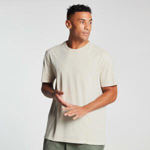 MP Men's Training Short Sleeve Oversized T-Shirt - Ecru - XS