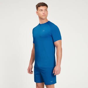 MP Men's Graphic Running Short Sleeve T-Shirt - True Blue - XXXL