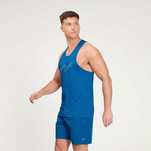 MP Men's Graphic Running Tank Top - True Blue - XS