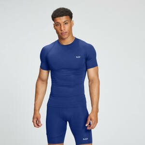 MP Men's Essentials Training Short Sleeve Baselayer - Intense Blue - XL