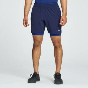 MP Men's Essentials Training Baselayer Shorts - Intense Blue - XXS