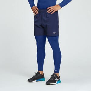 MP Men's Essentials Training Baselayer Leggings - Intense Blue - XL