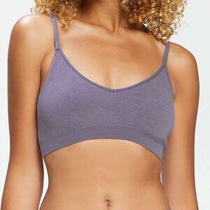 MP Women's Composure Seamless V-Neck Bralette - Smokey Purple - L