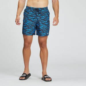 MP Men's Pacific Printed Swim Shorts - Blue  - XXXL