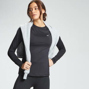 MP Women's Training Slim Fit Long Sleeve Top - Black - XS