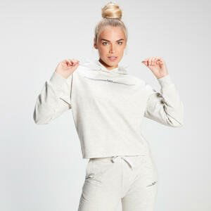 MP Women's Mini Mark Graphic Hoodie - Light Grey Marl - M