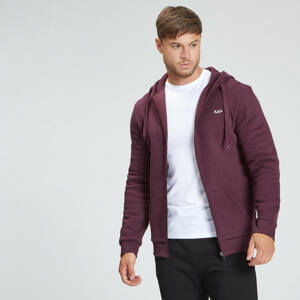 MP Men's Rest Day Zip Through Hoodie - Port - S