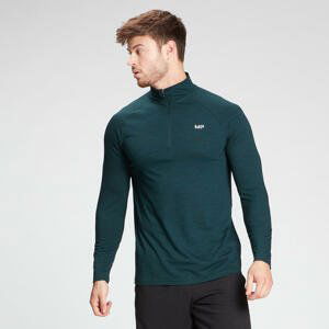 MP Men's Performance 1/4 Zip Top - Deep Teal Marl - M