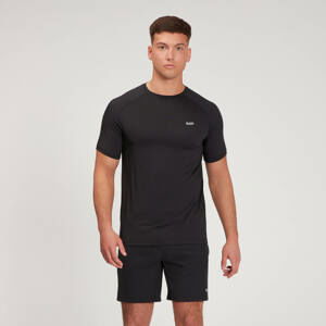 MP Men's Graphic Running Short Sleeve T-Shirt - Black - XXS