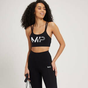 MP Women's Fade Graphic Sports Bra - Black - XXS