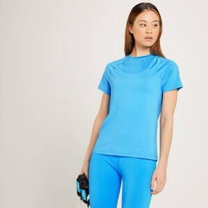 MP dámské tréninkové tričko Linear Mark Training – zářivě modré - S
