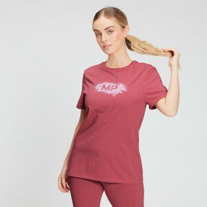 MP Women's Chalk Graphic T-Shirt - Berry Pink - XXS