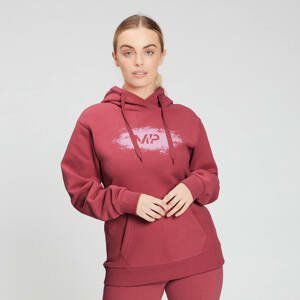 MP Women's Chalk Graphic Hoodie - Berry Pink - XXS