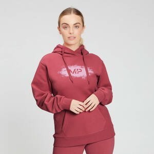 MP Women's Chalk Graphic Hoodie - Berry Pink - L