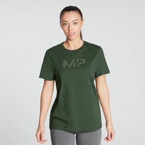 MP Women's Gradient Line Graphic T-Shirt - Dark Green - M