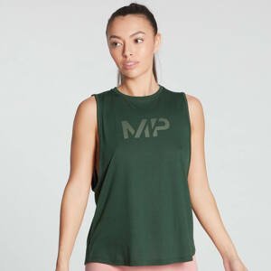 MP Women's Gradient Line Graphic Drop Armhole Vest - Dark Green - XS