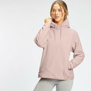 MP Dámská Essential Fleece Overhead Mikina s Kapucí – Světle Růžová - L