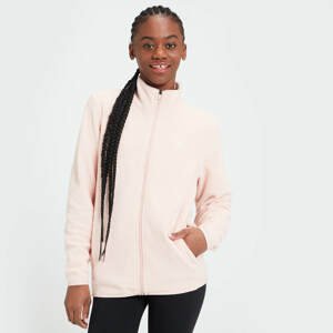MP Women's Fleece Zip Through Jacket - Light Pink - S