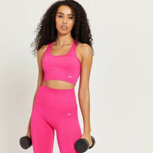 MP dámská bezešvá sportovní podprsenka Shape Seamless – magenta - XL