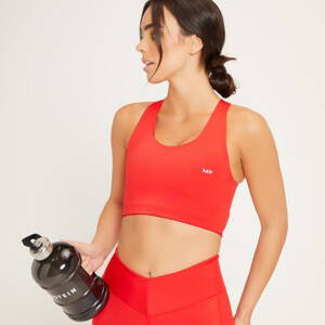 MP dámská sportovní podprsenka s překřížením na zádech Tempo – červená - XL