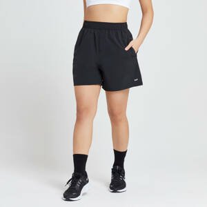 MP Women's Run Life Training Shorts - Black/ White  - XXS