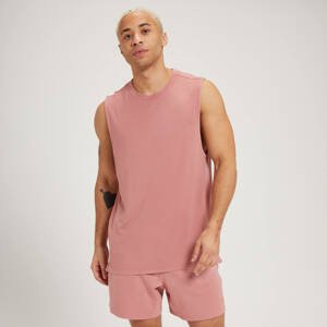 MP pánské tričko bez rukávů Composure – seprané růžové - XS