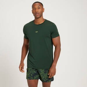 MP pánské tričko s krátkým rukávem Adapt Camo Print – tmavě zelené - XL