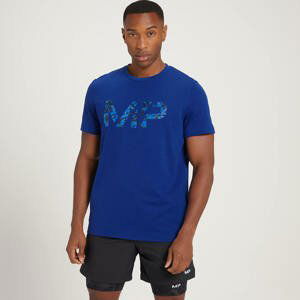 MP pánské tričko s krátkým rukávem Adapt Drirelease Camo Print – tmavě modré - XS