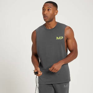 MP pánské tričko bez rukávů Adapt Washed – ocelově šedé - XL