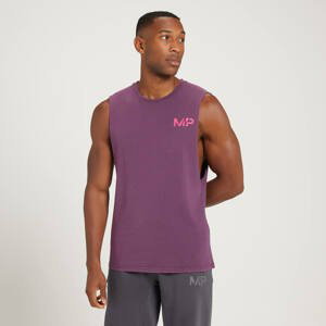 MP pánské tričko bez rukávů Adapt Washed – tmavě fialové - XL