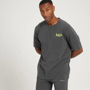 MP pánské tričko s krátkým rukávem Adapt Washed Oversized – ocelově šedé - S
