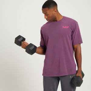 MP pánské tričko s krátkým rukávem Adapt Washed Oversized – tmavě fialové - XXS