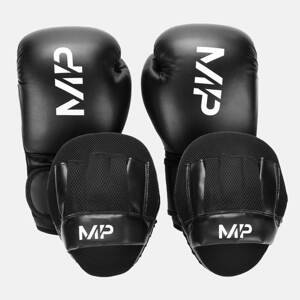 MP Boxing Gloves and Pads Bundle - Black - 10oz