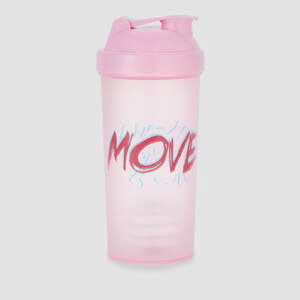 MP plastový šejkr Pink Move – růžový – 600 ml