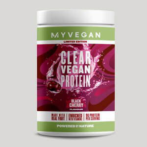 Clear Vegan Protein v prášku – Limitovaná edice černé třešně - 320g - Black Cherry