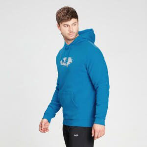 MP Men's Chalk Graphic Hoodie - Aqua - XXL