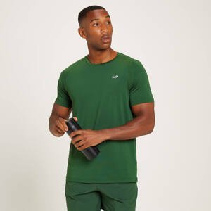 MP pánské tričko s krátkým rukávem Linear Mark Graphic Training – tmavě zelené - XL
