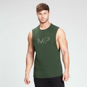 MP Men's Gradient Line Graphic Tank Top - Dark Green - XXXL