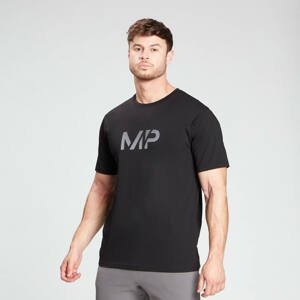 MP Men's Gradient Line Graphic Short Sleeve T-Shirt - Black - XXS