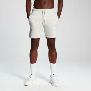 MP Men's Mini Mark Graphic Shorts - Light Grey Marl - S