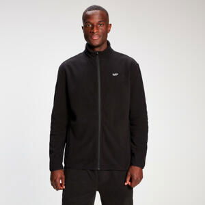 MP Men's Rest Day Zip Up Fleece - Black - XS