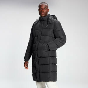 MP Men's Long Puffer Jacket - Black - S